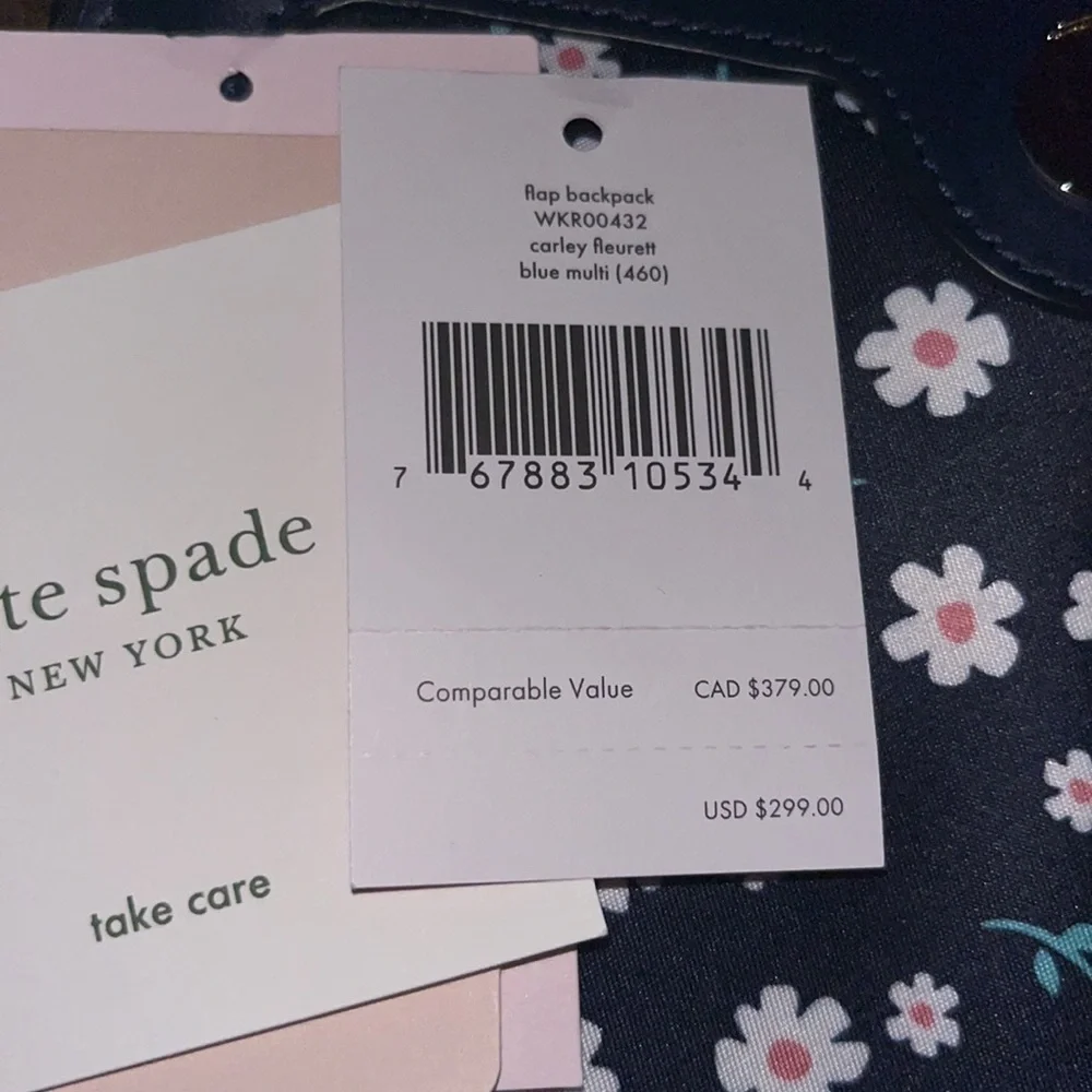 kate spade New York Carley flap backpack WKR00432